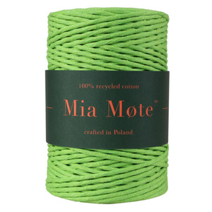 Mia Mote™ Classic Line Sznurek bawełniany skręcany do makramy 3mm  Tulliumit