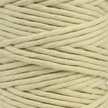 Mia Mote™ Classic Line Sznurek bawełniany skręcany do makramy 5mm light moonstone