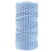 Mia Mote™ Petit Line Outlet CUT  Sznurek pleciony bawełniany 2mm Atlantis Crystal