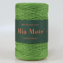 Mia Mote™ Classic Line Sznurek bawełniany skręcany do makramy 3mm fuchsyt
