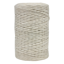 Mia Mote™ Classic Line Sznurek bawełniany skręcany do makramy 3mm light moonstone