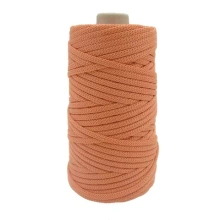 Mia Mote™ ByBag Line Sznurek Poliestrowy matowy płaski bez rdzenia limonka 5mm