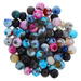 Agat Ognisty Colorful Kamień Jubilerski gładki kula 4mm
