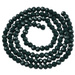 Koraliki Fasetowane Kryształki Szklane Rondelle Butelkowa zieleń 3.8x3mm