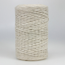 Mia Mote™ Classic Line Sznurek bawełniany skręcany do makramy 3mm light moonstone