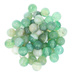 Agat Pasiasty MediumSea Green Kamień Jubilerski gładki kula 6mm