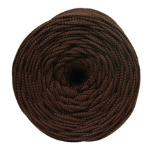 Mia Mote™ ByBag Line Sznurek Poliestrowy płaski bez rdzenia ciemny brązowy czekolada 3mm