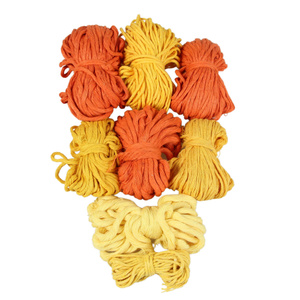 Outlet / Sznurek Bawełniany Skręcany / do Makramy / Classic Eco Line / mix / 2/3/5 mm / 200g [413]