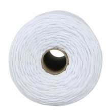 Mia Mote™ Classic Line Sznurek bawełniany skręcany do makramy 3mm chalk