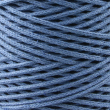 Mia Mote™ Petit Line Sznurek pleciony bawełniany 2mm Lapis Lazuli