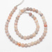 Agat Druzy Peachpuff Grade A Kamień Jubilerski kula 6mm