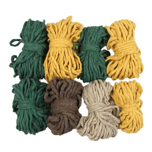 Outlet / Sznurek Bawełniany Skręcany / do Makramy / Classic Eco Line / mix / 2/3/5 mm / 200g