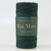 Mia Mote™ Petit Line Sznurek pleciony bawełniany 2mm Emerald