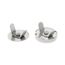 Zapięcie magnetyczne magnes oksydowany do torebki 18x18mm 10szt