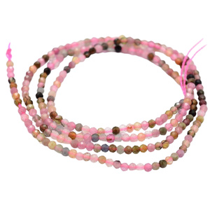 Turmalin Kolorowy - kamień ochrony i stabilizacji - Kula Fasetowany 2mm