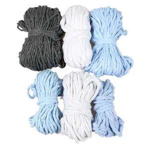 Outlet / Sznurek Bawełniany Skręcany / do Makramy / Classic Eco Line / mix / 2/3/5 mm / 200g [397]
