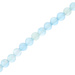 Agat Light Sky Blue Kamień Jubilerski gładki kula 4mm