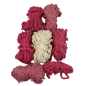 Outlet / Sznurek Bawełniany Skręcany / do Makramy / Classic Eco Line / mix / 2/3/5 mm / 200g