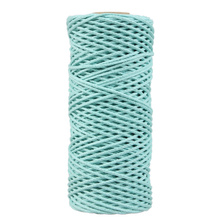 Mia Mote™ Petit Line Sznurek pleciony bawełniany 2mm Outlet CUT Chryzopraz