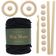 Zestaw do makramy dla początkujących 3mm z akcesoriami