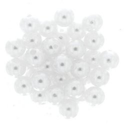 Perły Akrylowe biały 10mm