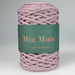 Mia Mote™ ByBag Line Sznurek Poliestrowy matowy płaski bez rdzenia pudrowy różowy lila 3mm