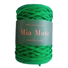 Mia Mote™ ByBag Line Sznurek Poliestrowy płaski bez rdzenia Tsavoryt Zielony Trawa 5mm