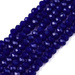 Koraliki Fasetowane Kryształki Szklane Rondelle Kobaltowy 2.7x1.5mm