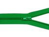 Zamek suwak błyskawiczny spiralny 5' do torebki rozdzielczy auto lock do makramy zielony jasny 25cm