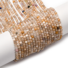 Kamień księżycowy moonstone - kamień intuicji, kobiecości i harmonii - kula fasetowana 2 mm