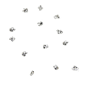 Końcówki Uchwyty dziewczynki do sznurka linki jubilrskiej 4x2mm