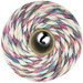 Mia Mote™ Classic Line Sznurek bawełniany skręcany do makramy 5mm stripe