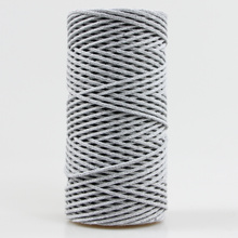 Mia Mote™ Petit Line Sznurek pleciony bawełniany 2mm Basalt Grit