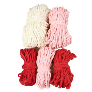 Outlet / Sznurek Bawełniany Skręcany / do Makramy / Classic Eco Line / mix / 2/3/5 mm / 200g [398]
