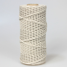 Mia Mote™ Petit Line Sznurek pleciony bawełniany 2mm Light Moonstone