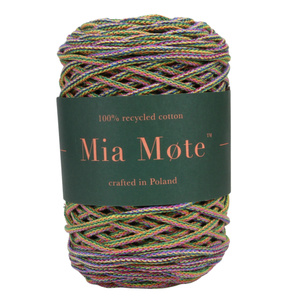 Mia Mote™ Thinny Line sznurek bawełniany 3mm miraże ombre strip