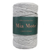 Mia Mote™ Classic Line Sznurek bawełniany skręcany do makramy 3mm Flaxy river stone