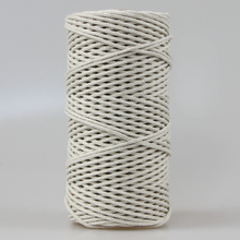 Mia Mote™ Petit Line Sznurek pleciony bawełniany 2mm Ivory