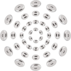 Dysk Przekładka Stal Chirurgiczna 304 mix rozmiarów 4~8x1.2~2.5mm, Otwór 1.2~1.8mm