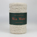 Mia Mote™ Classic Line Sznurek bawełniany skręcany do makramy 5mm light moonstone