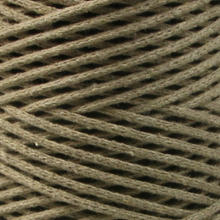 Mia Mote™ Petit Line Sznurek pleciony bawełniany 2mm Deep Sunestone