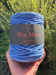 Mia Mote™ Thinny Line sznurek bawełniany 3mm rhodisite