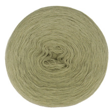 Mia Mote™ Green Cotton MOTE Olive aquamarine 3-nitki