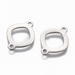 Zawieszka celebrytka do łańcuszka Stal Chirurgiczna Romby 19x14x0.8mm