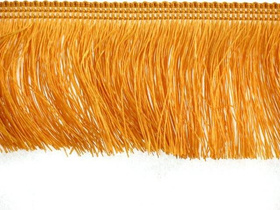 Frędzle cięte Taśma dekoracyjna z frędzlami miodowy 60mm