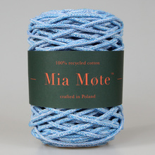 Mia Mote™ Thinny Line sznurek bawełniany 3mm Outlet CUT miraże ombre Opalit
