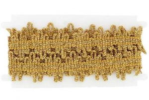 Taśma Tasiemka Pasmanteryjna Ozdobna Metalizowana Wstążka Kolor Złoty 20mm