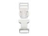 Zapięcie do Torebki Paska Klamra metalowa srebrny 40x15mm 1szt