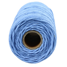 Mia Mote™ Petit Line Sznurek pleciony bawełniany 2mm Rhodisite