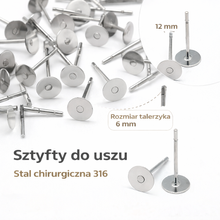 Sztyfty Stal Chirurgiczna 12x8mm